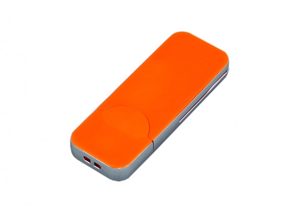 USB-флешка на 16 Гб в стиле I-phone, прямоугольнй формы, оранжевый-0