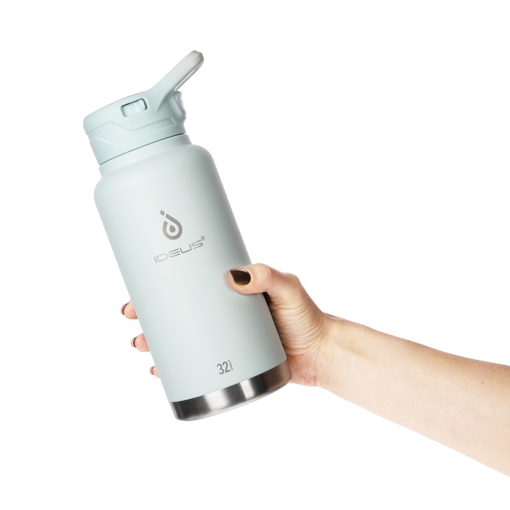 Термобутылка Fujisan XL 2.0, голубая-5