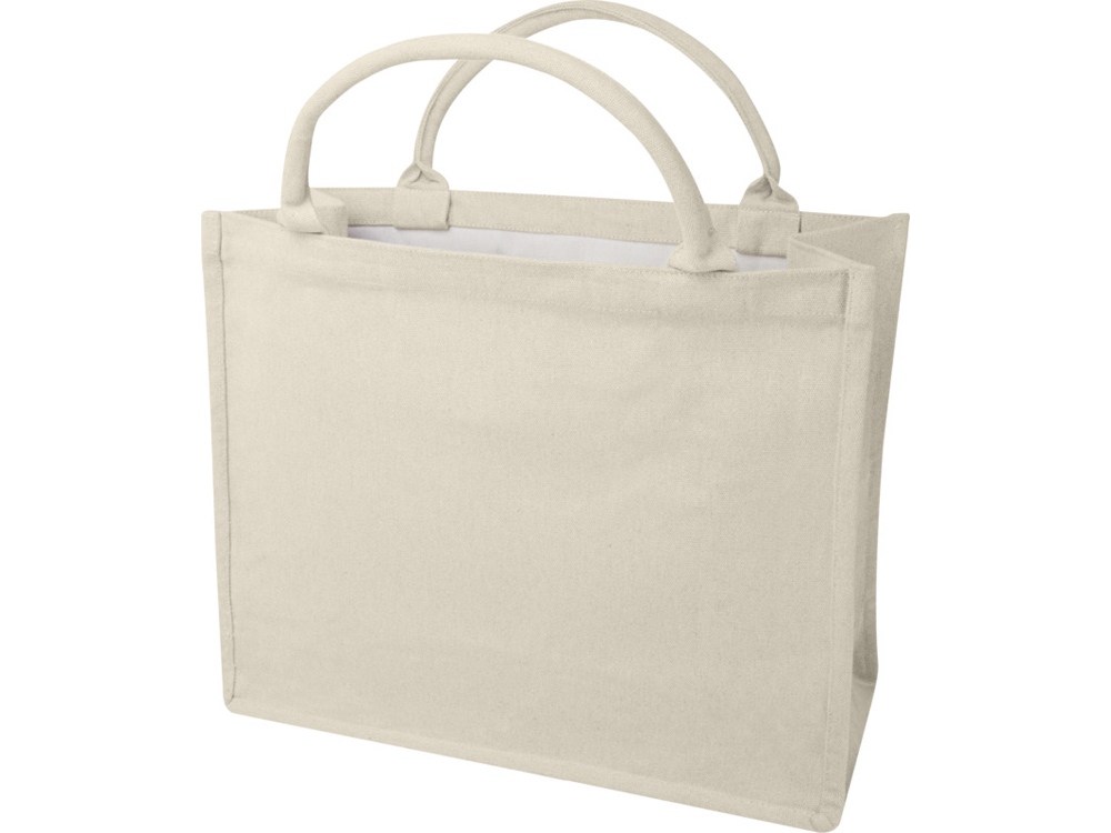 Page эко-сумка для книг из переработанного материала Aware™ плотностью 500 г/м² - Бежевый-0