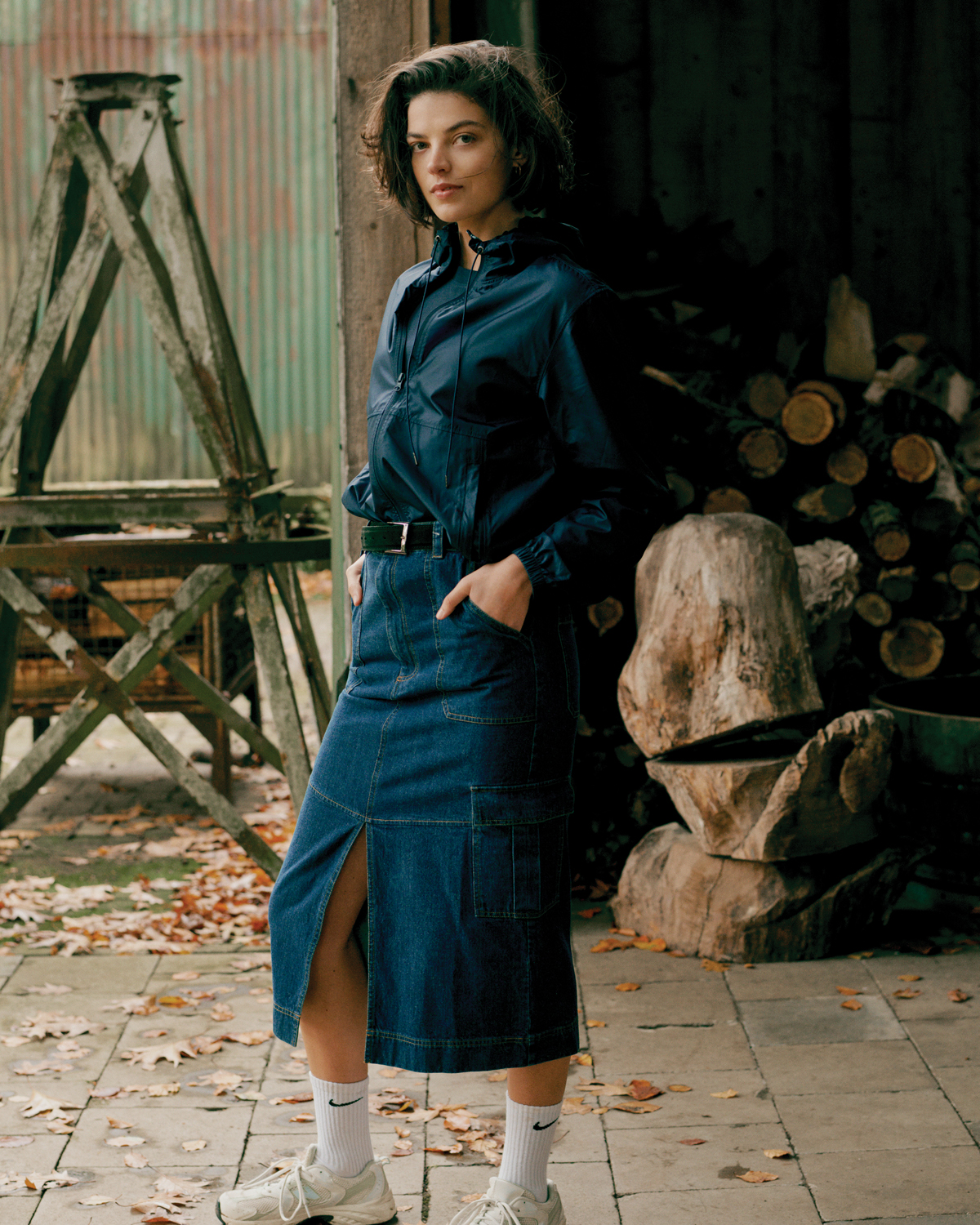 Ветровка Iqoniq Logan из переработанного полиэстера AWARE™, унисекс, 70 г/м²-7