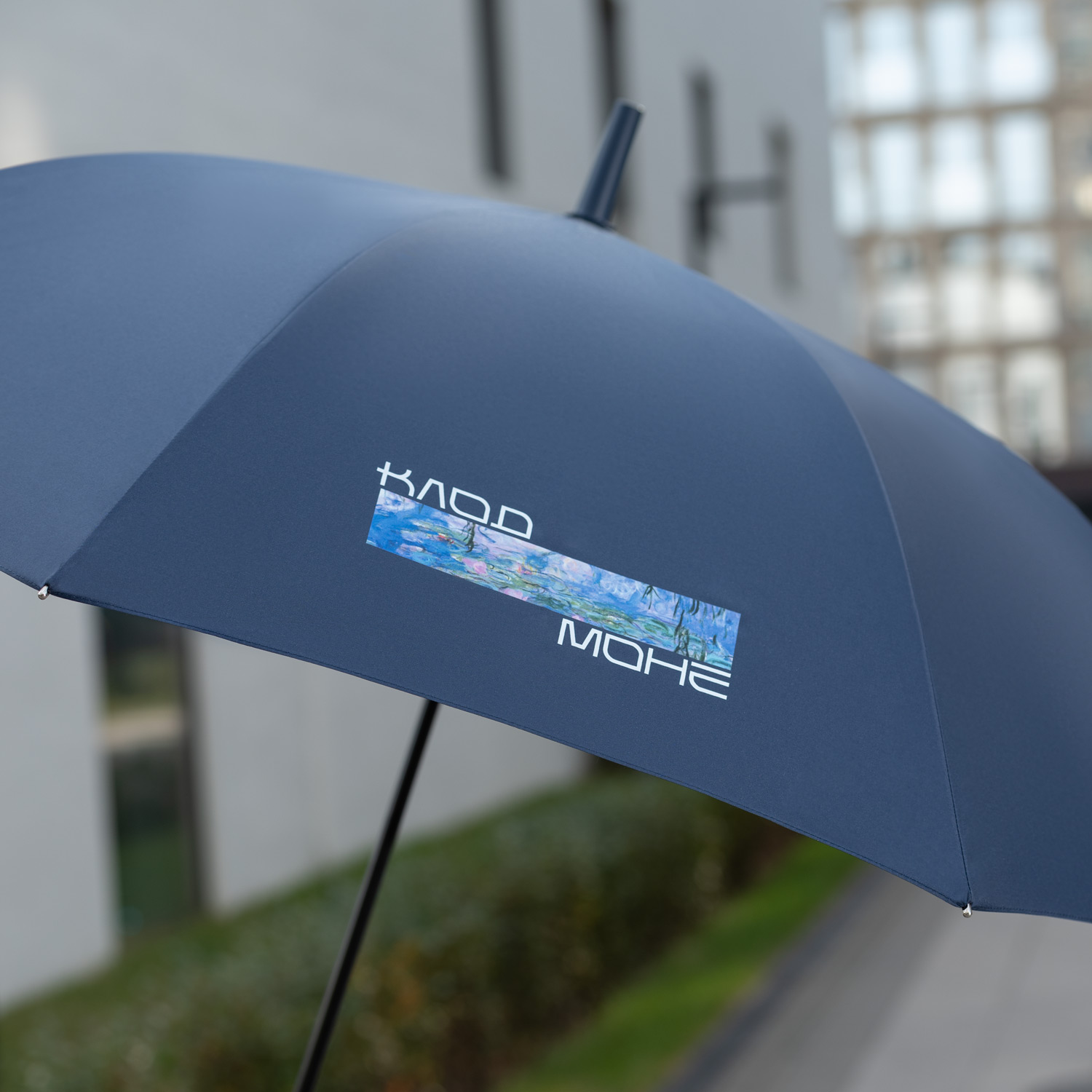 Зонт-трость Фантом (Phantom), синий-15