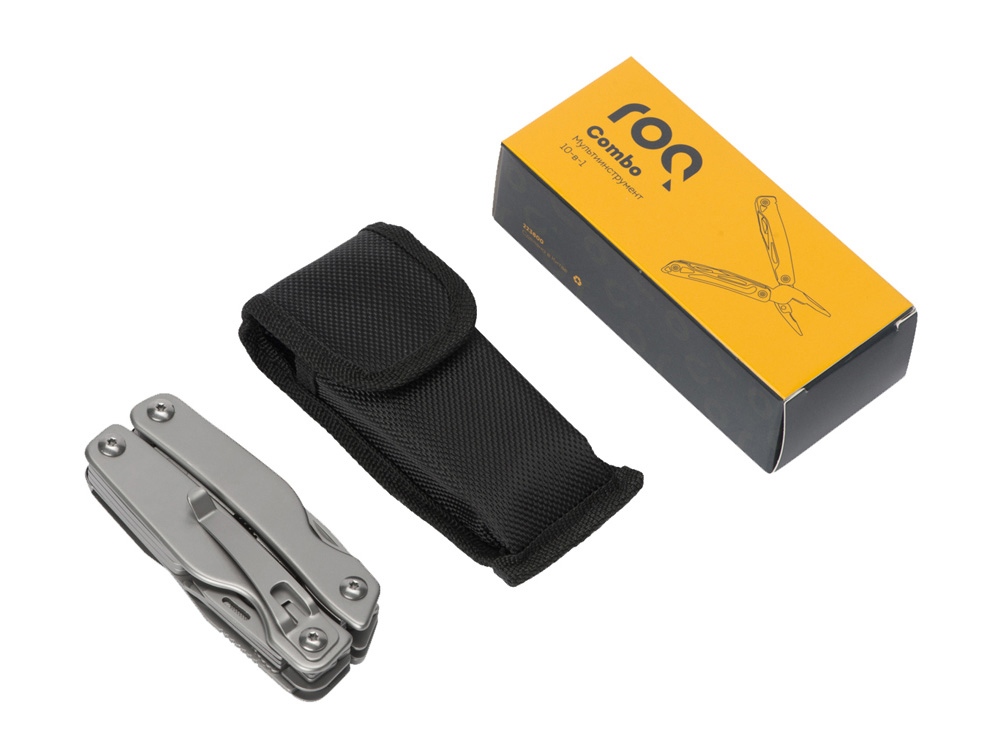 Мультитул-пассатижи Combo, серебро-7