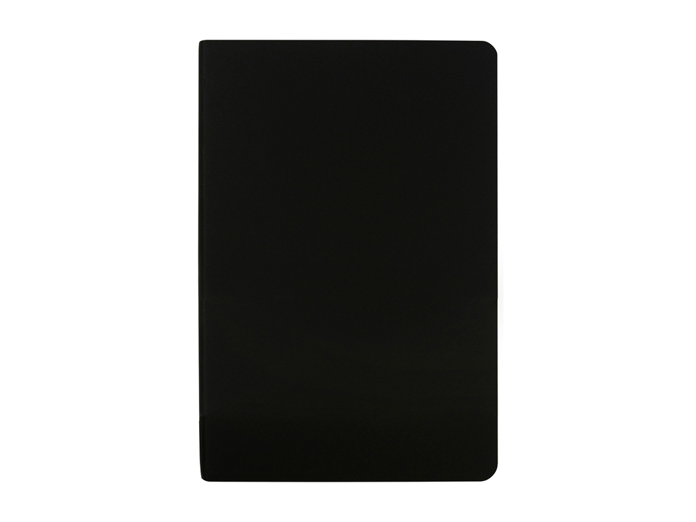 Бизнес тетрадь А5 Megapolis flex 60 л. soft touch клетка, черный-0