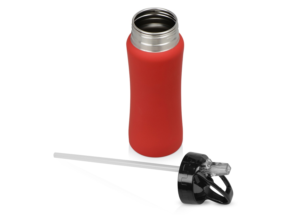 Бутылка спортивная Коста-Рика 600мл, красный-1