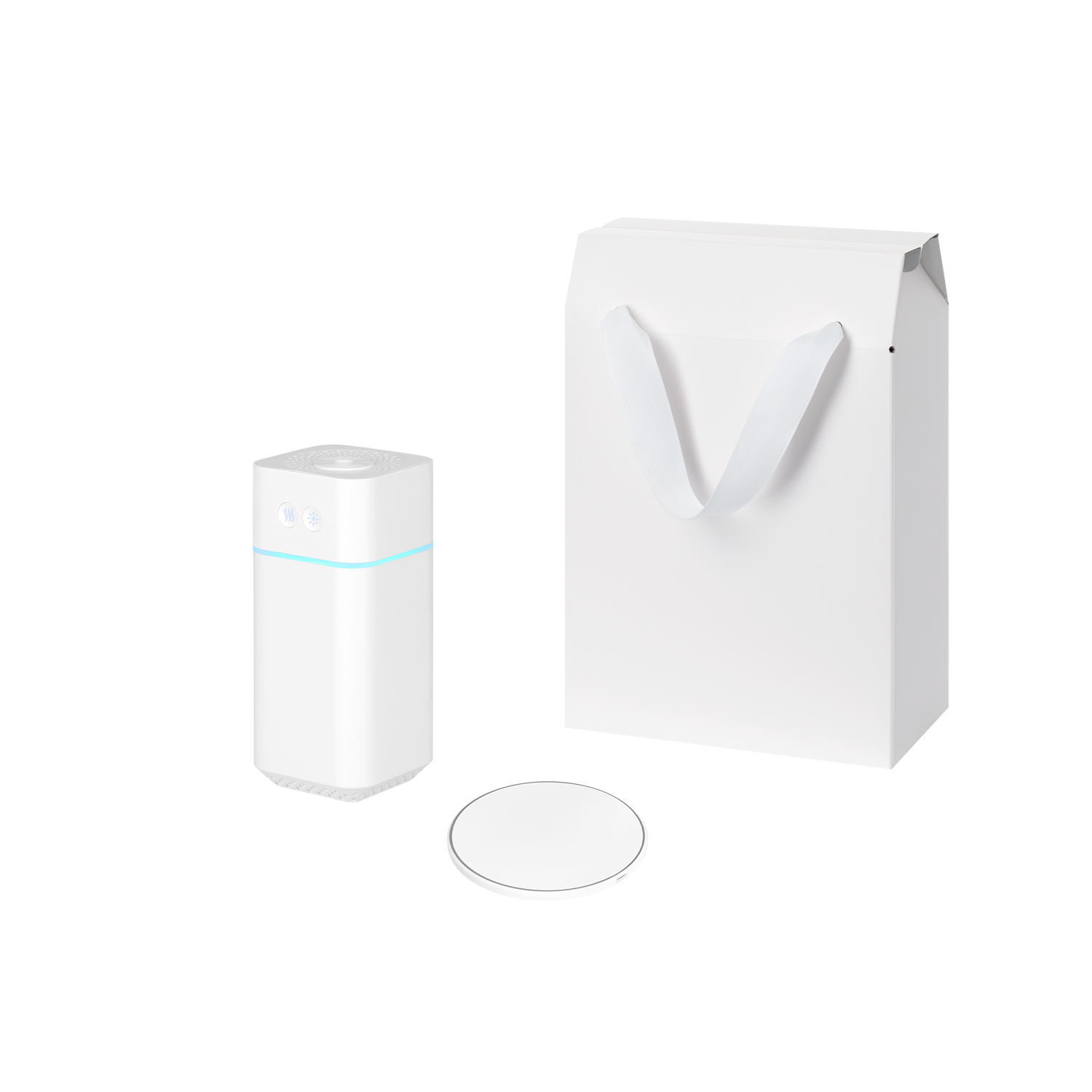 Подарочный набор Cloud NEO, Auris, белый (увлажнитель воздуха, зарядное устройство)-0