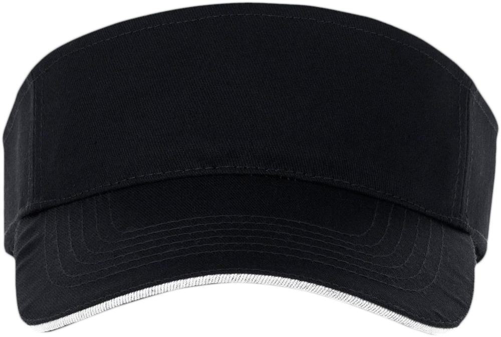 Козырек Ace, черный с белым-1