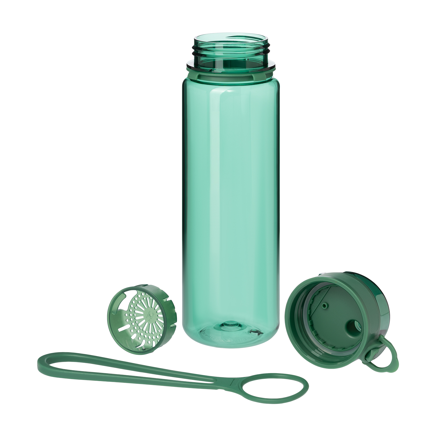 Бутылка для воды Комо (Como), зеленая-7
