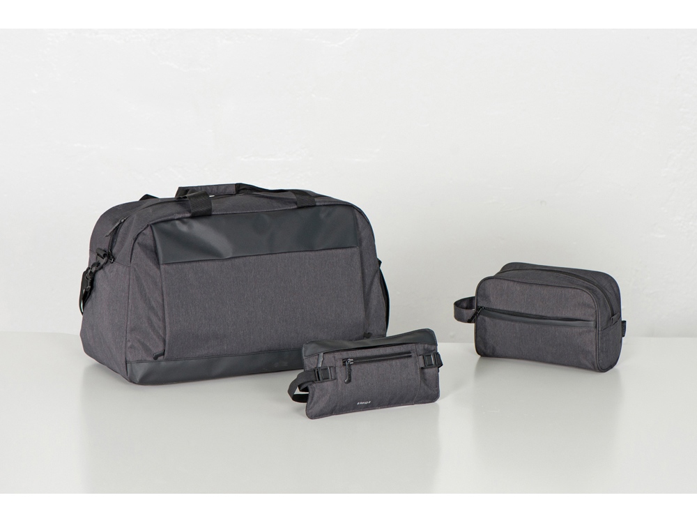 Дорожная сумка District, темно-серый-12