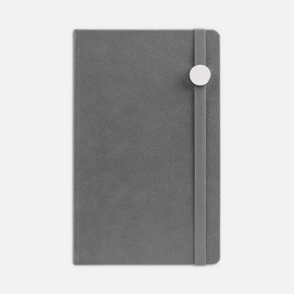 Ежедневник Nova Round, недатированный, серый-0