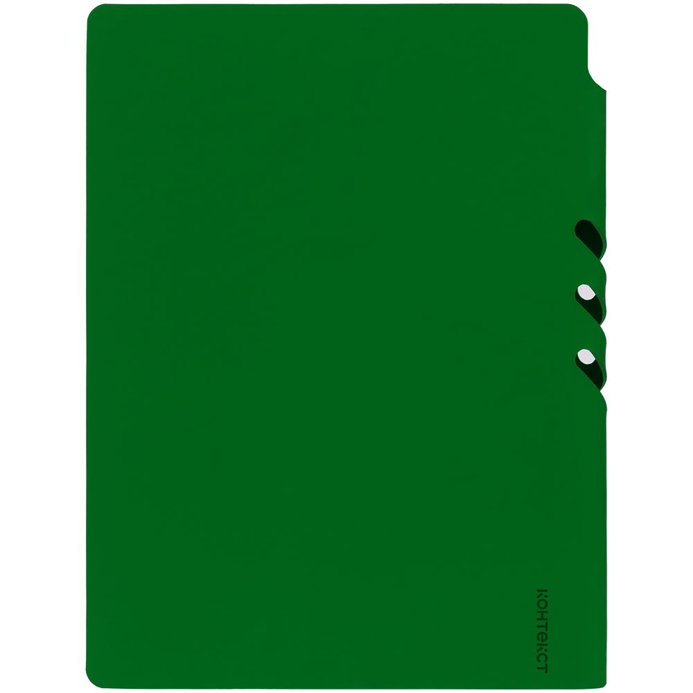 Ежедневник Flexpen Shall, недатированный, зеленый-2
