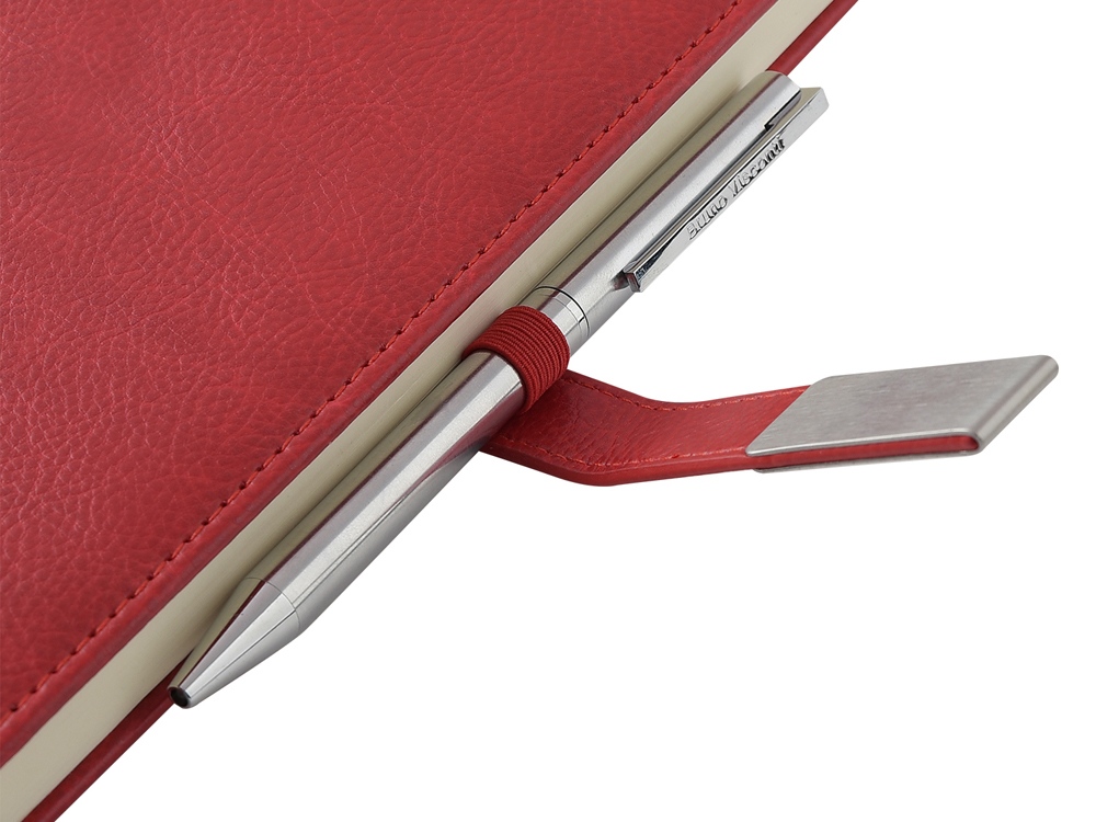 Ежедневник недатированный А5 Verona, красный-3