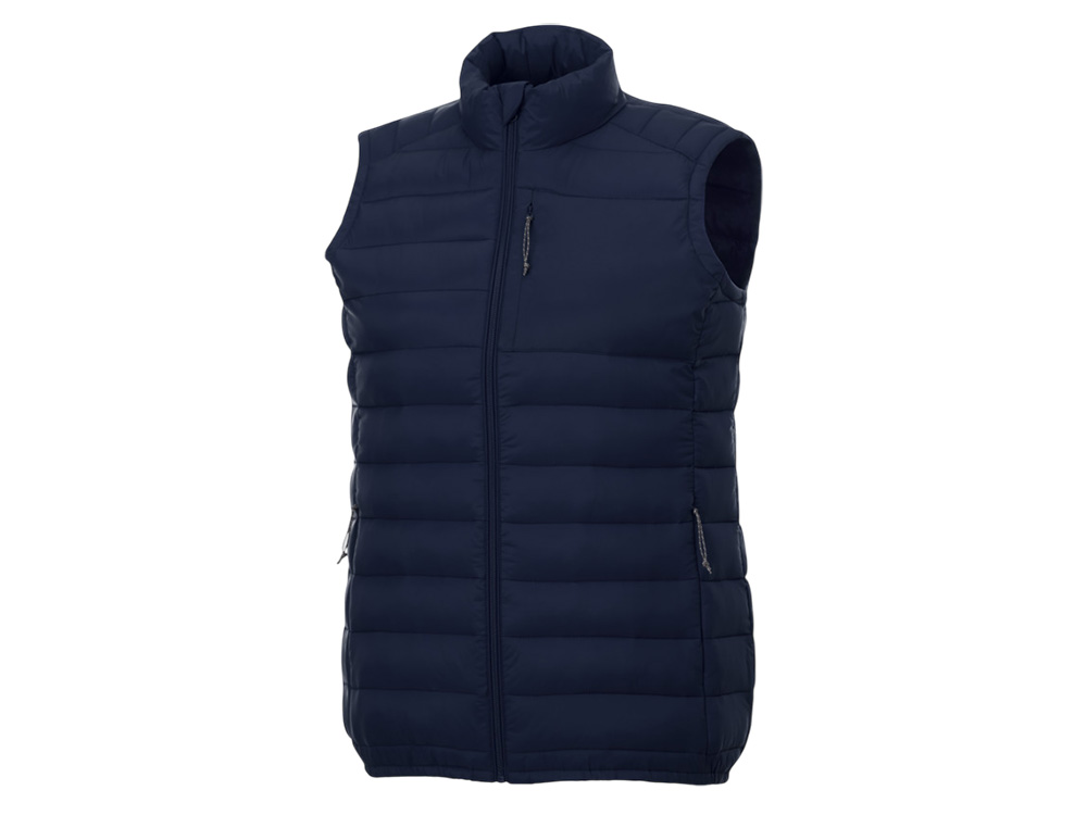 Женский утепленный жилет Pallas  из переработанных материалов по стандарту GRS - Темно - синий-0