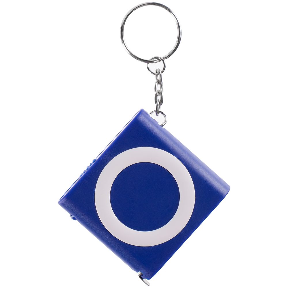 Брелок-фонарик с рулеткой Rule Tool, синий-3