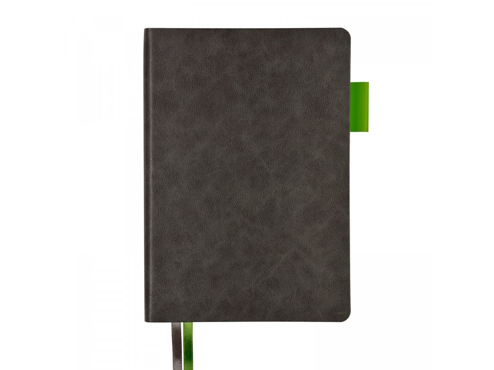 Ежедневник недатированный А5 Boston, серый-1