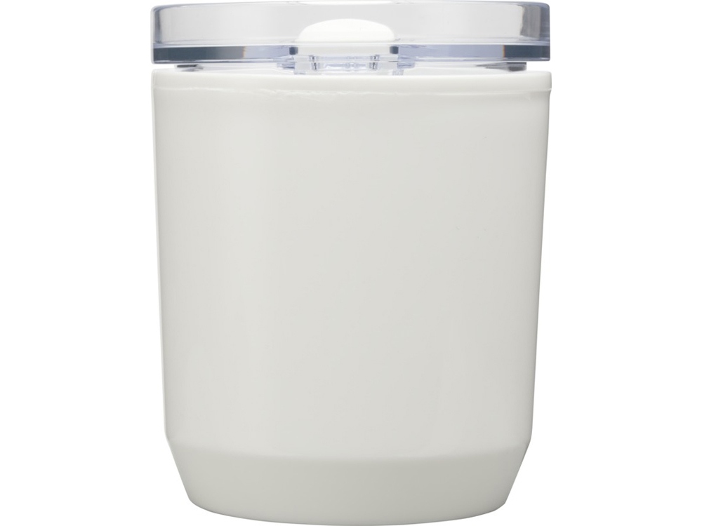 Hudson кружка из переработанного пластика с двойными стенками объемом 180 мл, белый-1