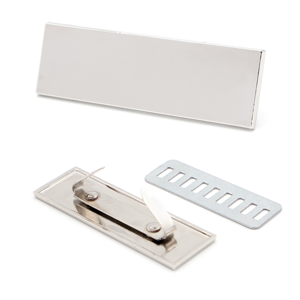 Шильд металлический (5*1, Серебро-0