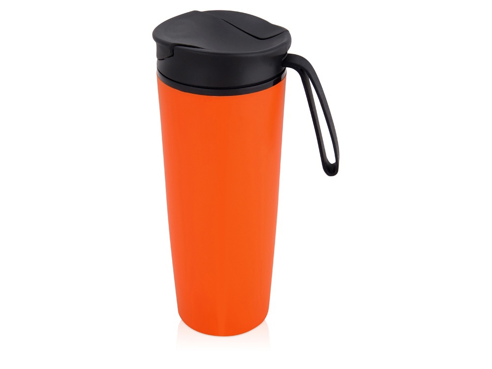 Термокружка Годс металл 470мл, оранжевый-2