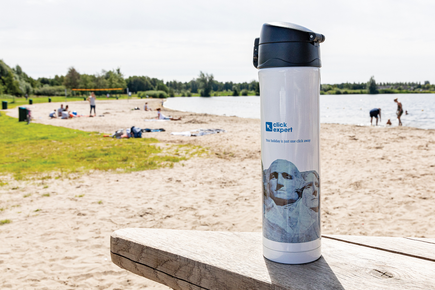 Термокружка Easy Lock из переработанной стали RCS, 450 мл-5