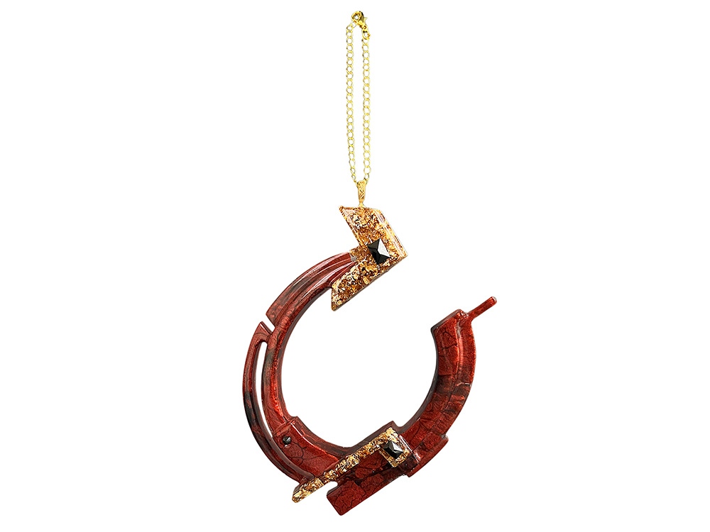 Елочные игрушки (Подкова).Символы года Гранат-0