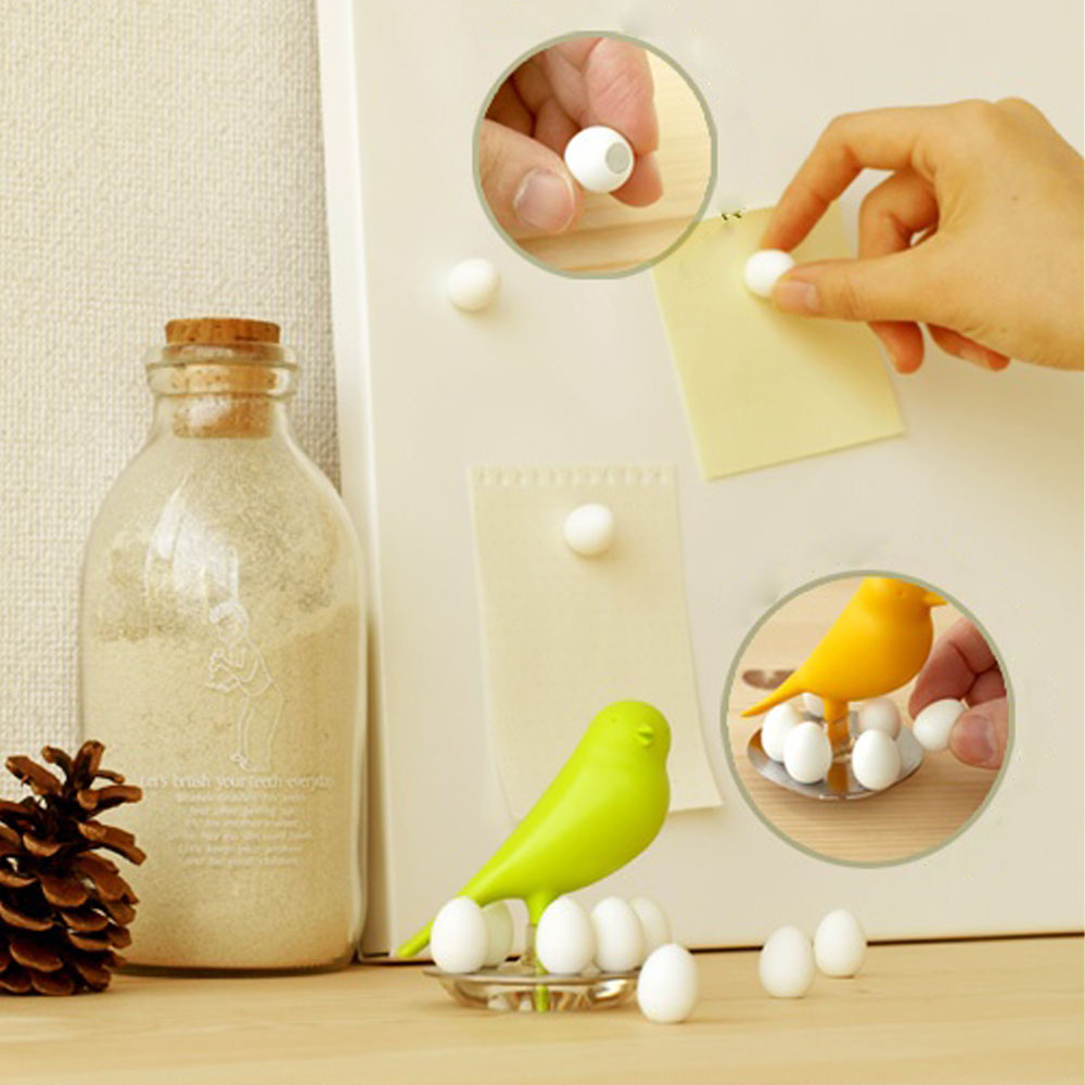 Набор магнитов Egg Sparrow, Красный/Белый-1