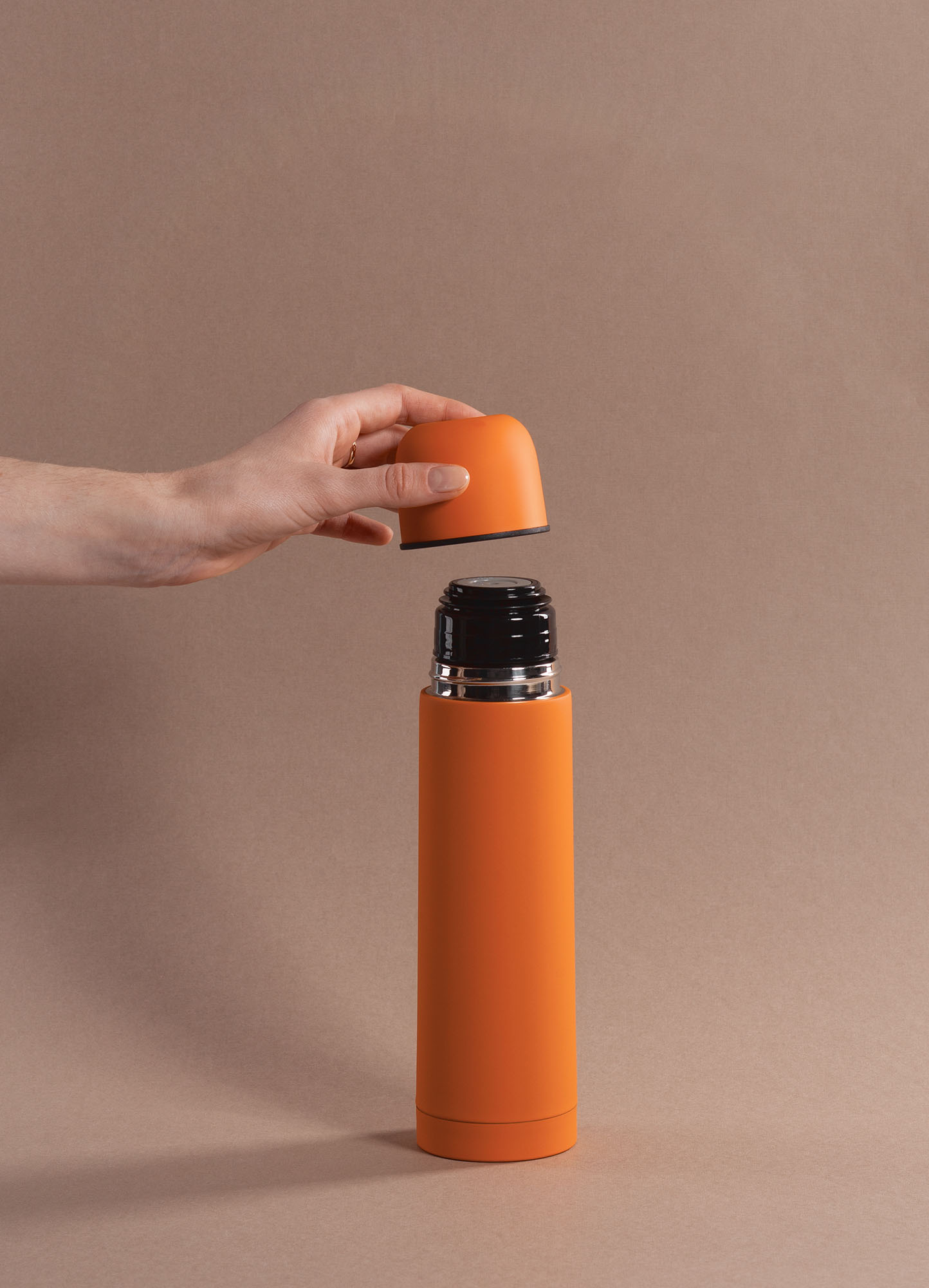 Термос "Крит" 500 мл, покрытие soft touch-1