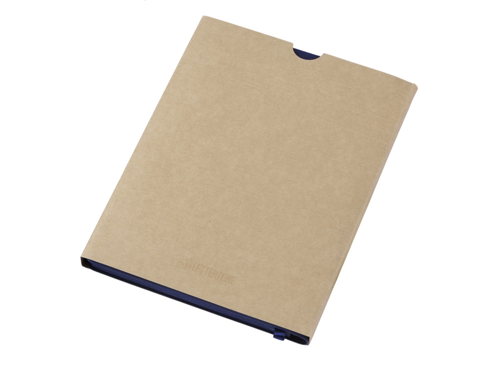 Блокнот А5 Notepeno Max, 96 листов 80 гр/м2 белой FSC бумаги, темно-синий-9