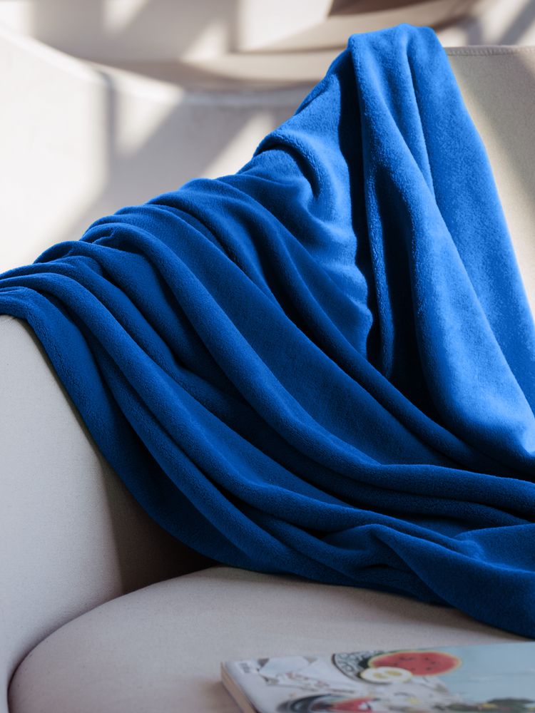 Плед Plush, синий-4