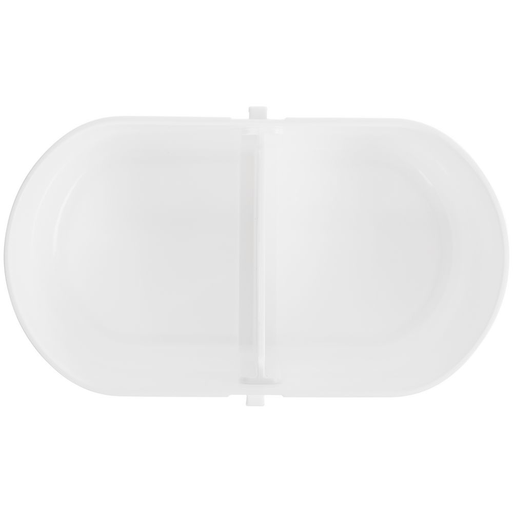 Ланчбокс Lunch Break, белый с черным-2