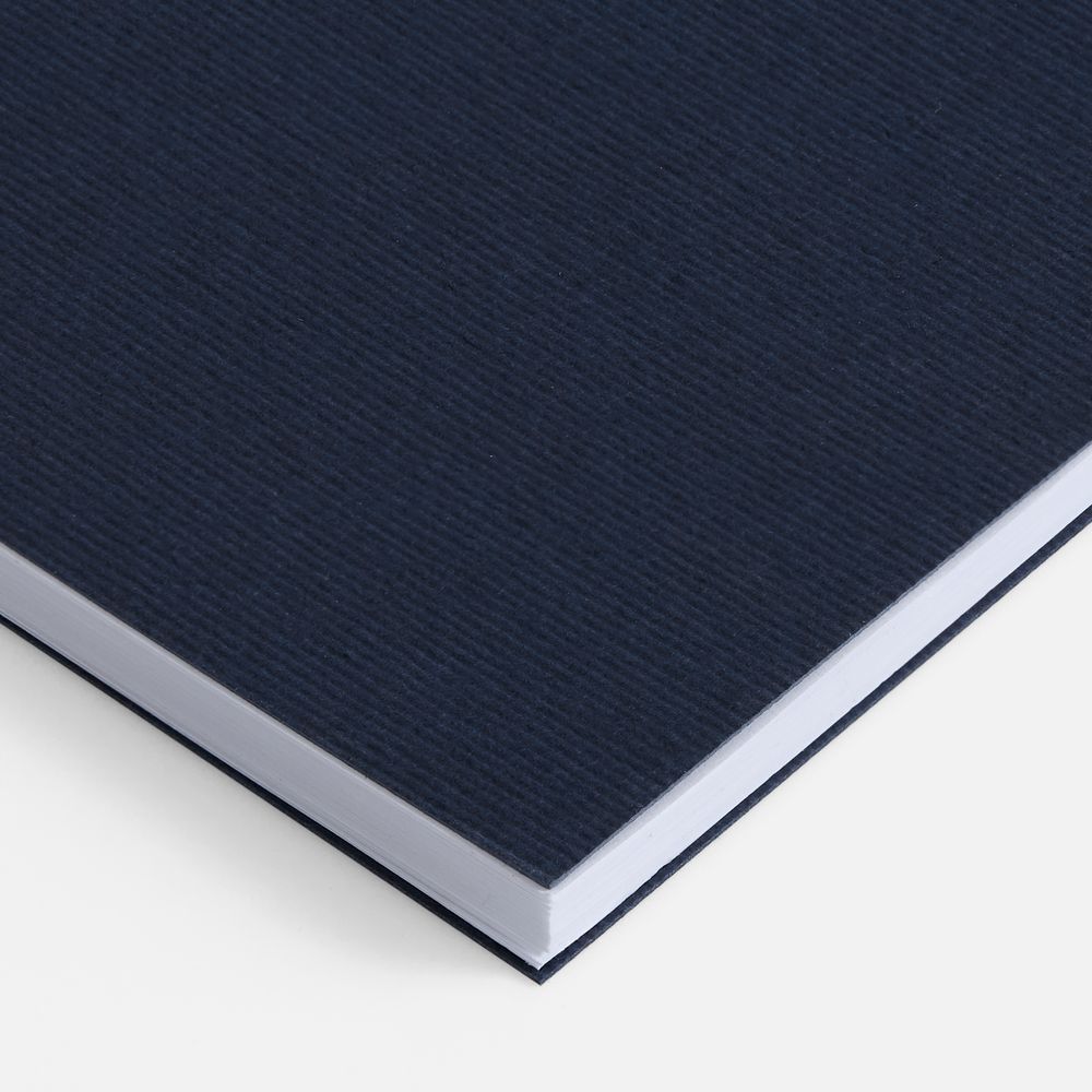 Блокнот Salvador в клетку, синий-2