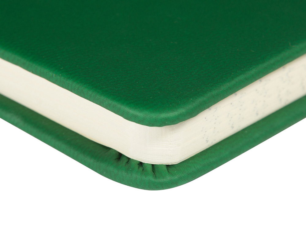 Ежедневник недатированный А5 Megapolis Velvet New, зеленый-1