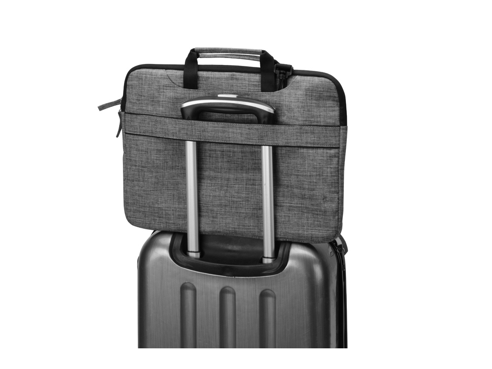 Сумка Plush c усиленной защитой ноутбука 15.6 '', серый-7