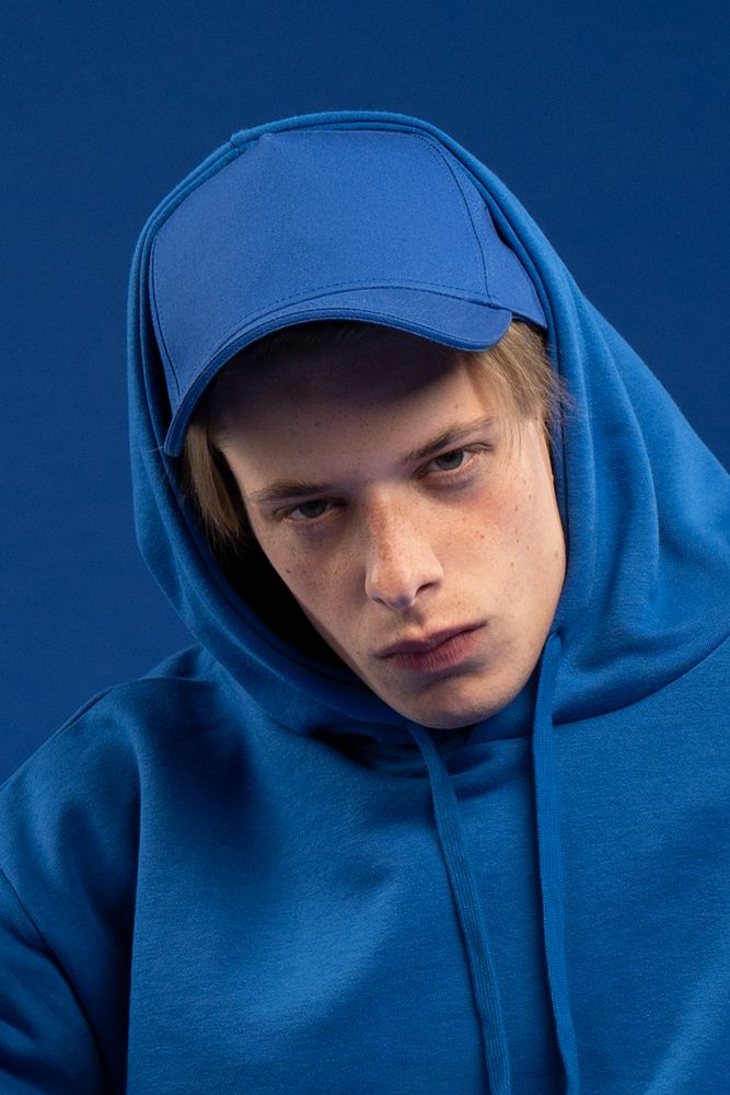 Бейсболка C1, синяя-6