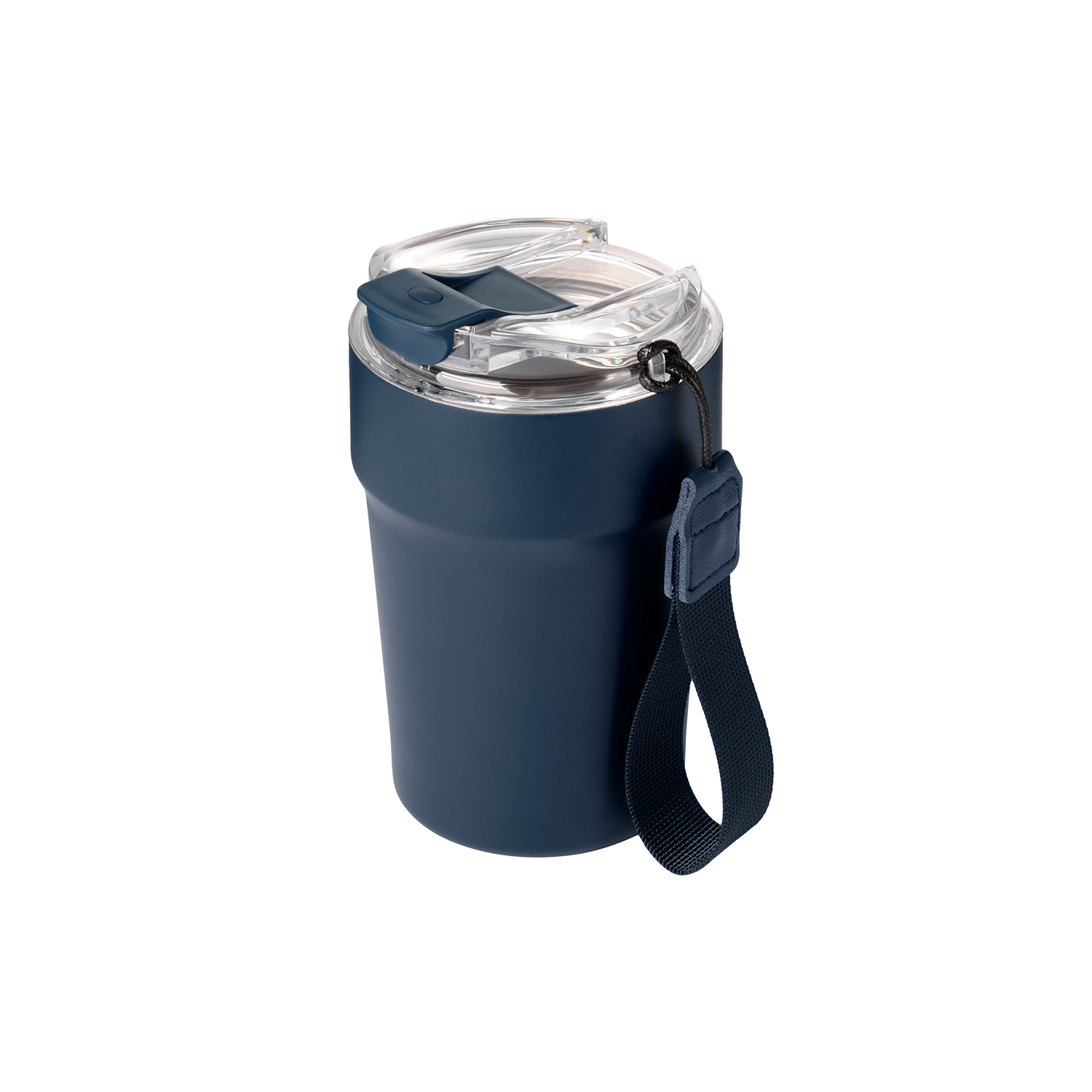 Термокружка вакуумная Монако (Monaco), синяя-1