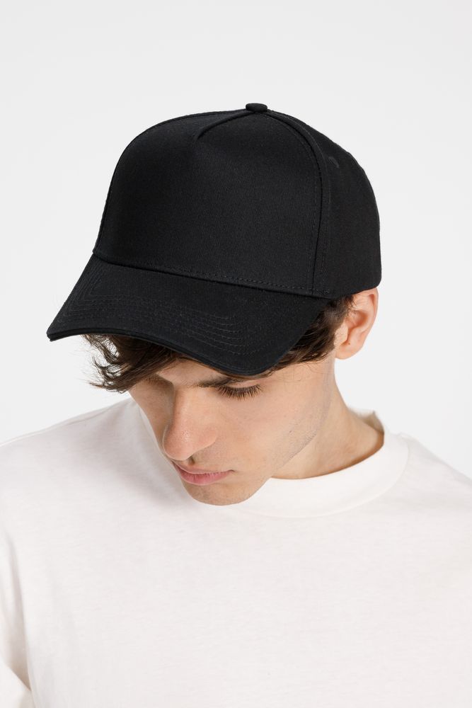 Бейсболка C1, черная-5