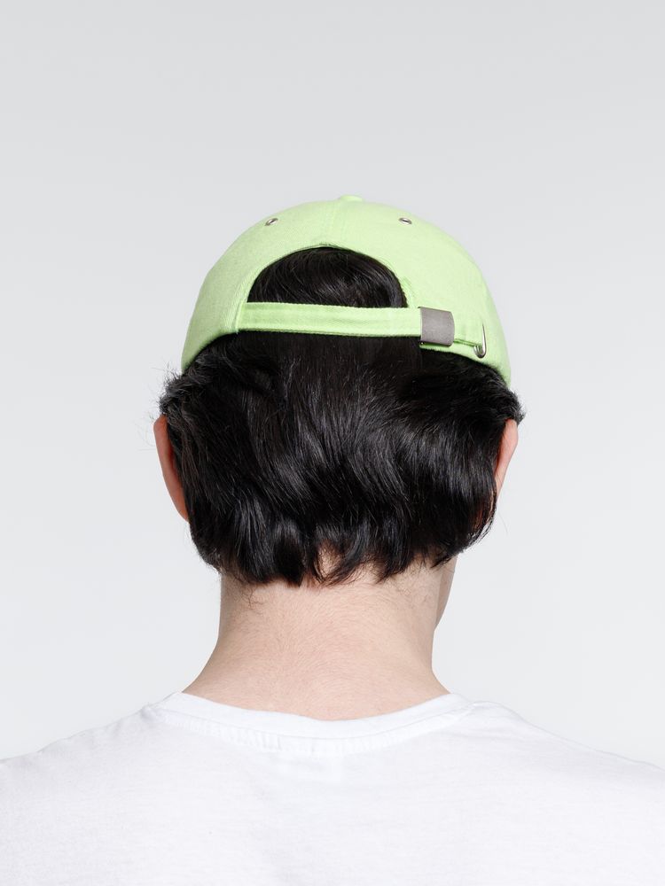 Бейсболка Standard, светло-зеленая-4