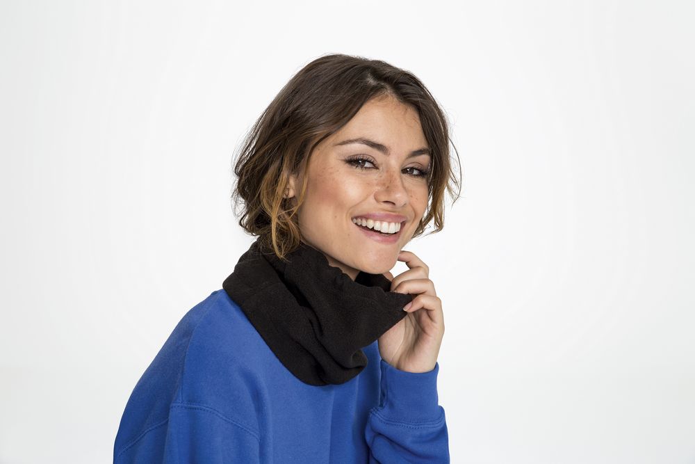 Шапка-шарф с утяжкой Blizzard, темно-серая-2