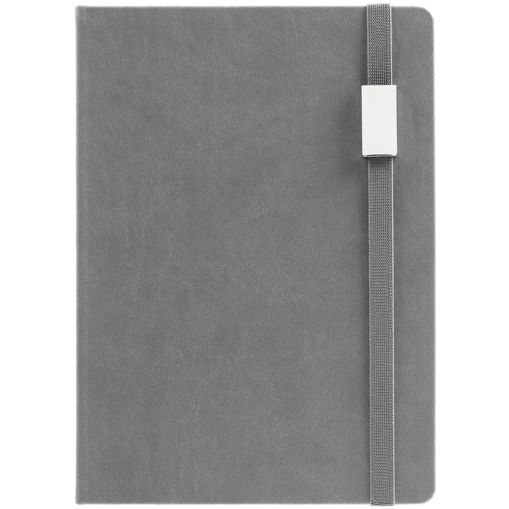 Ежедневник New Factor Metal, серый-2