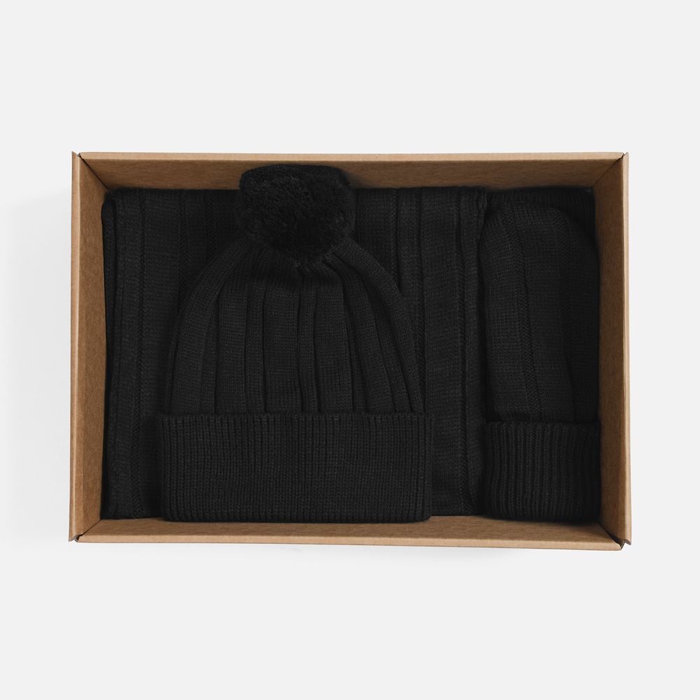 Набор Knit Beat, черный-1