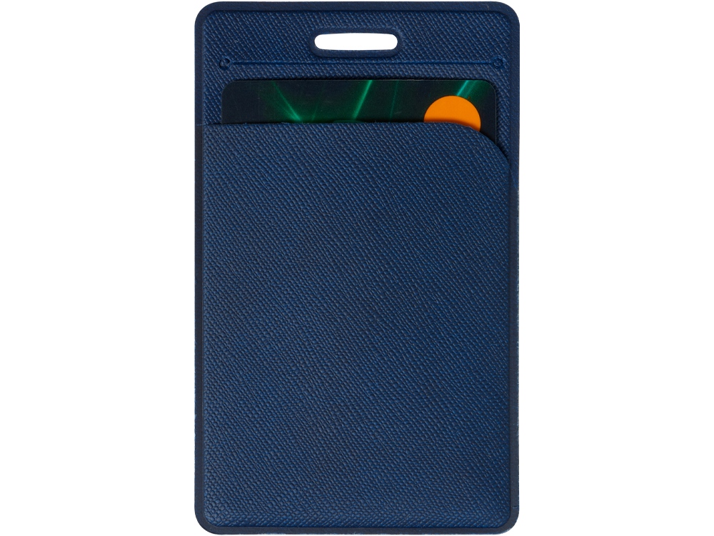 Карман вертикальный с дополнительным отделениемFavor, синий-3