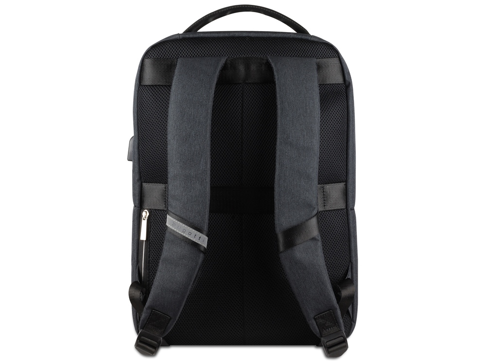 Рюкзак мужской BUGATTI Sera 15'', антрацитовый, полиэстер, 32х12х46 см, 16 л-7