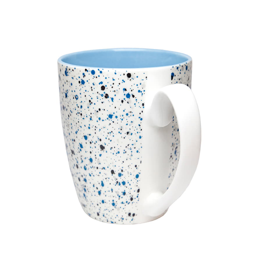 Кружка TERRAZZO, голубой, белый-2
