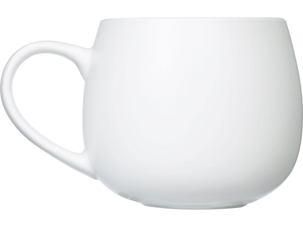 Кружка круглой формы Verlo, 410мл, белый-2