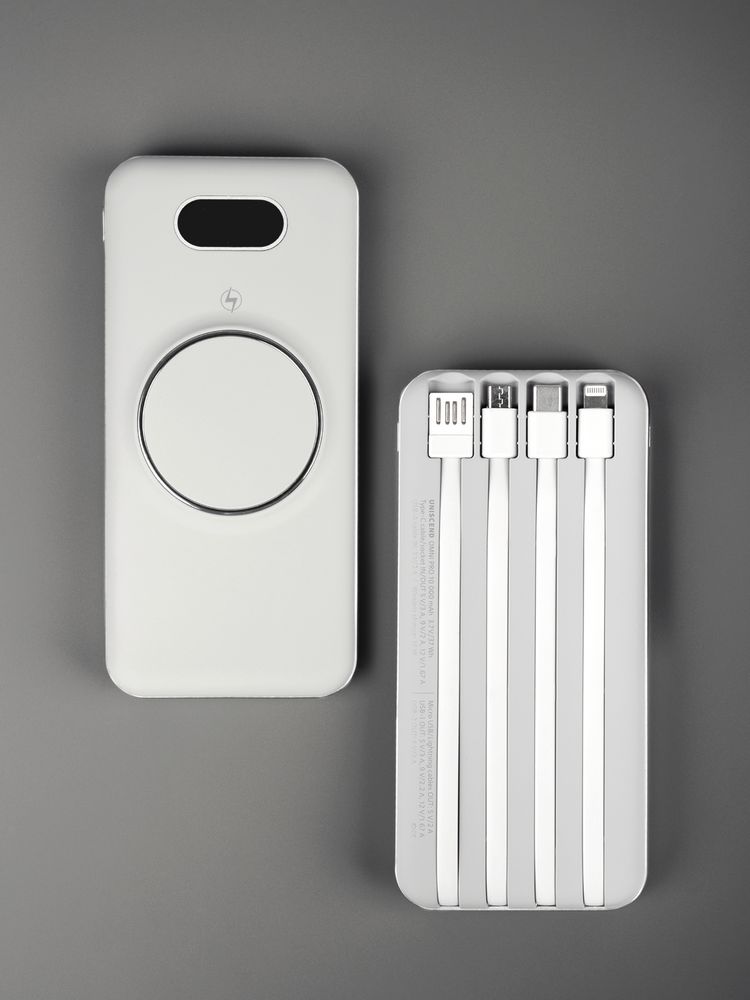 Внешний аккумулятор Omni Pro 10000 мАч, белый-5