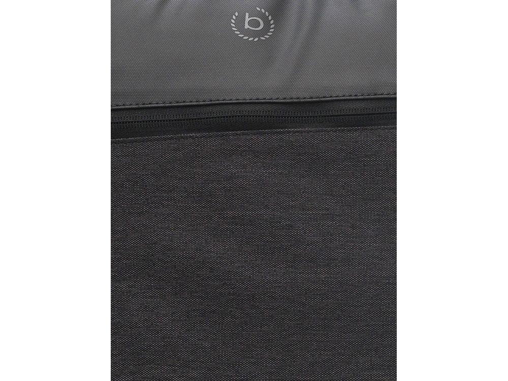 Сумка спортивная BUGATTI Universum 15'', графитовая, полиэстер меланж/тарпаулин, 54х14х33 см, 24 л-5