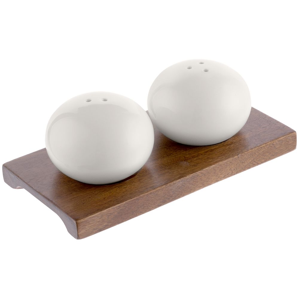 Набор из солонки и перечницы Piacente, белый-1