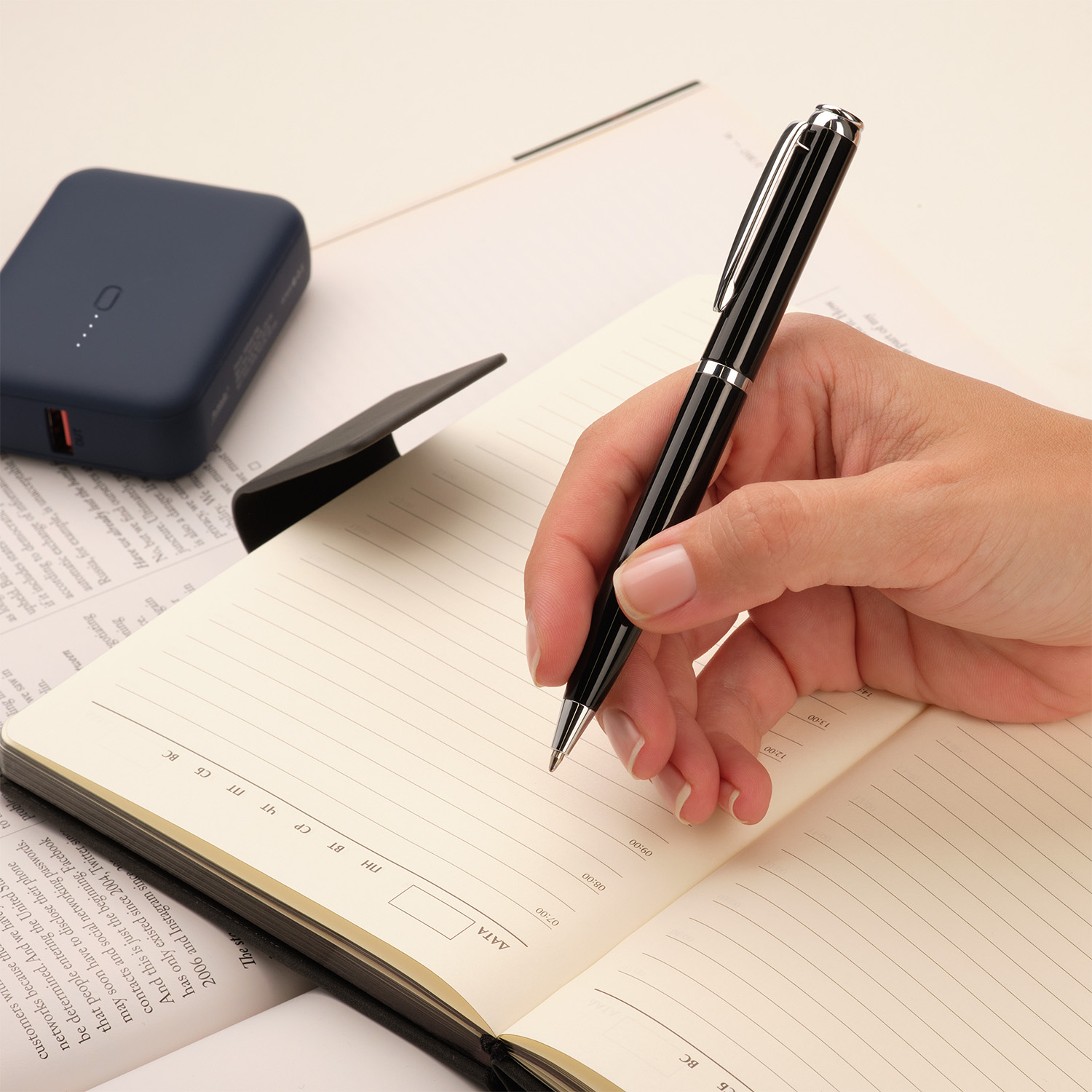 Шариковая ручка Sonata BP, черная-5