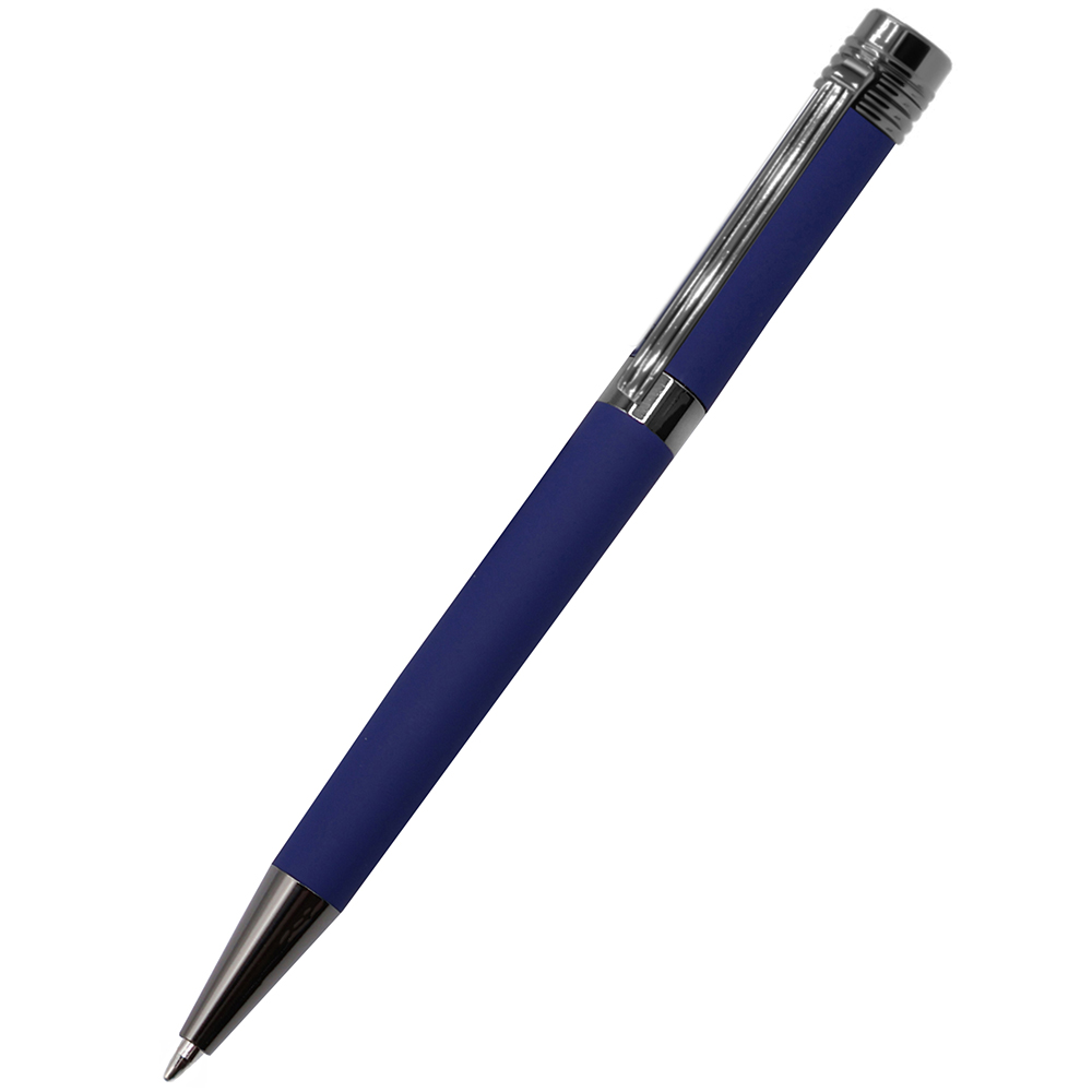 Ручка металлическая Senator, Темно-синий-0