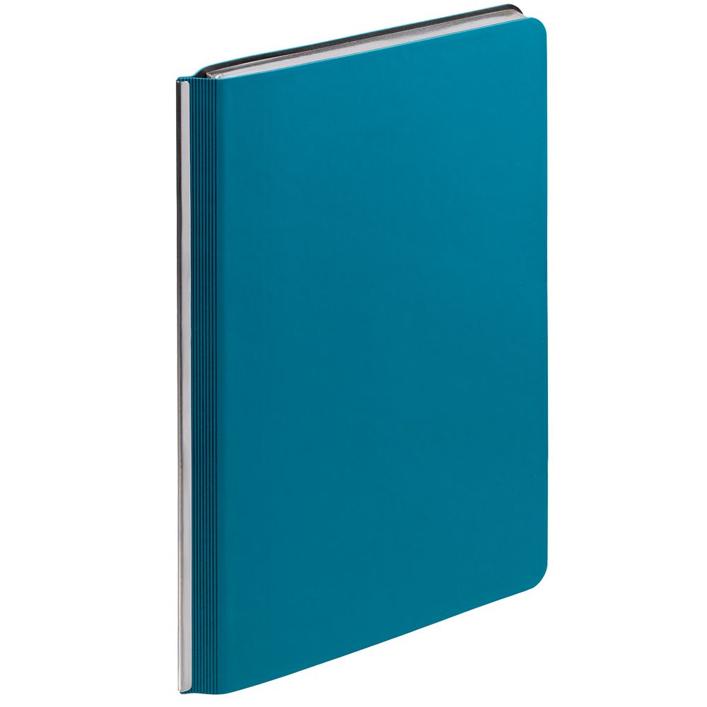 Ежедневник Aspect на заказ, недатированный, бирюзовый-0