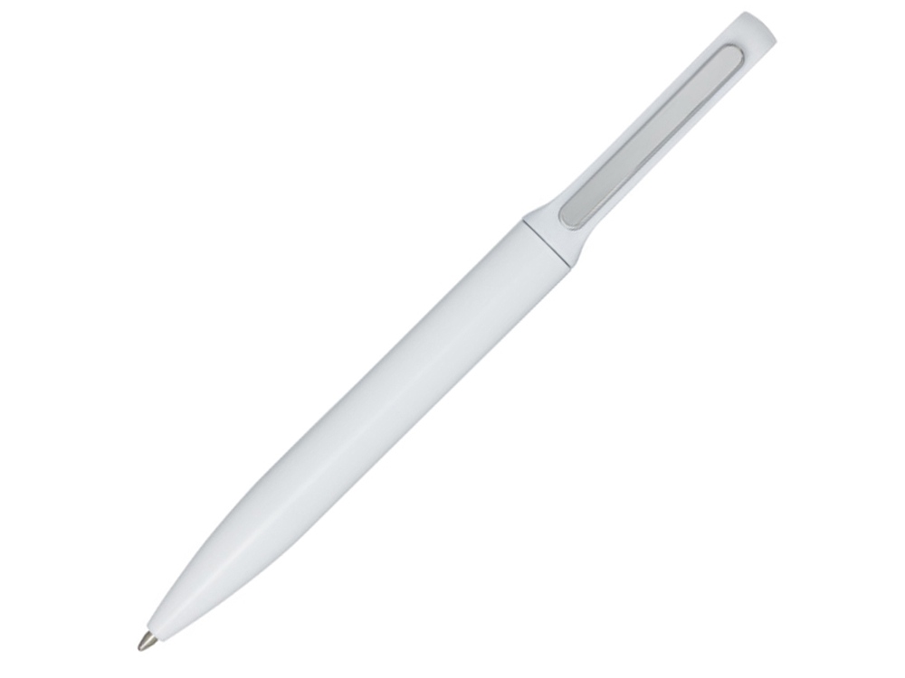 Blanca шариковая ручка из переработанного алюминия - Белый, синие чернила-0