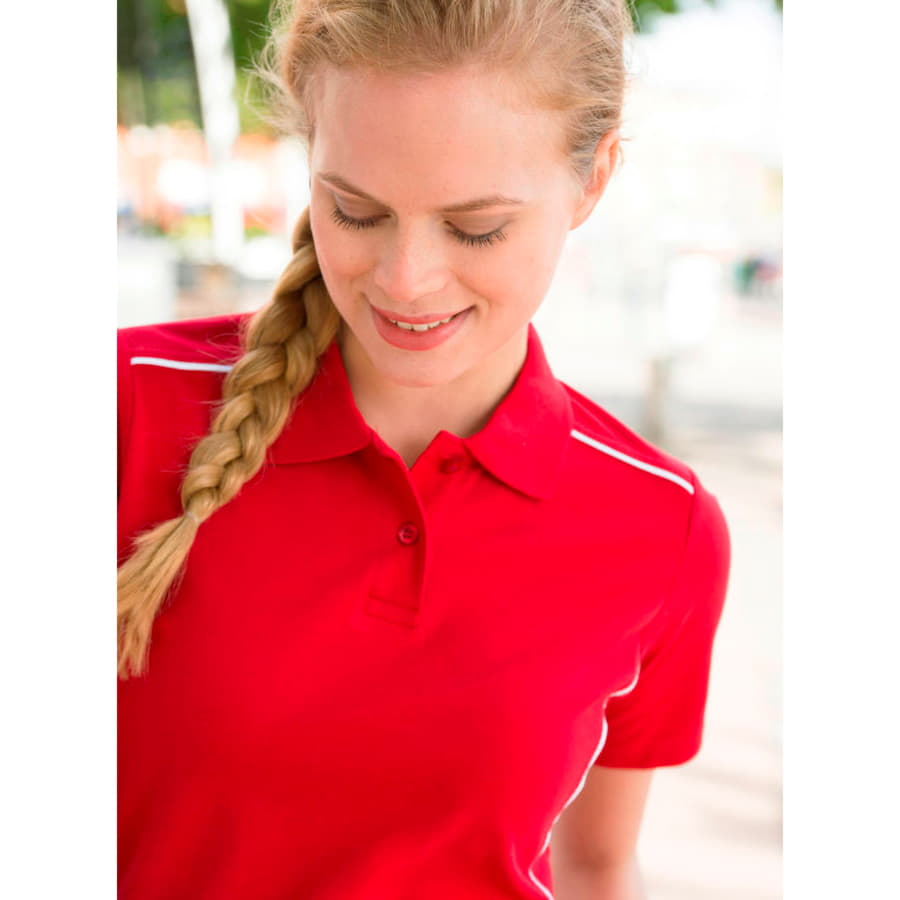 Поло женское NEW ALPENA 200, синий-6